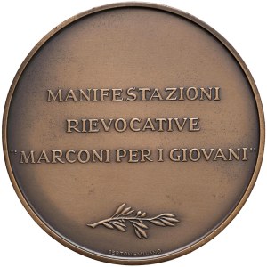 Character medals - Guglielmo Marconi (1874-1937) 1974 Medal In the Ce...