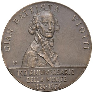 Character medals - Gian Battista Viotti (1755-1824) Medal 1974 150...