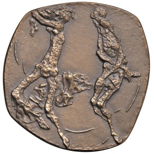 Character medals - Giovanni Boccaccio (1313-1375) Medaglia 1975 Seice...
