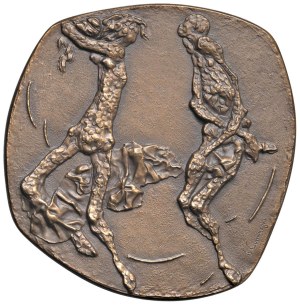 Character medals - Giovanni Boccaccio (1313-1375) Medal 1975 Seice...