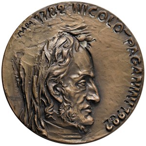 Character medals - NicolÃ² Paganini (1782-1840) Medal of highest m...
