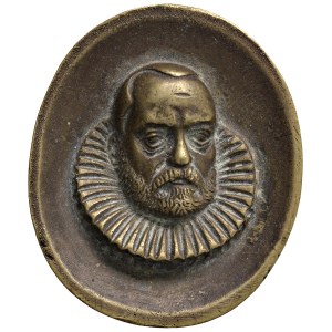 Character medals - Medaglione ovale con ritratto di personaggio con g...