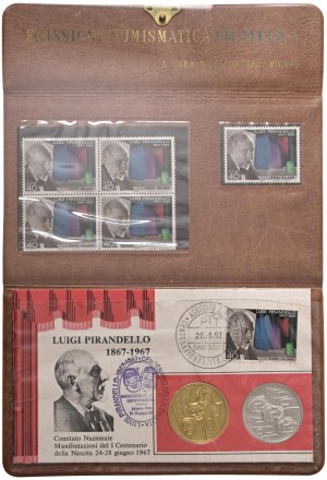 Character medals - Luigi Pirandello - 1967 Medal In Memory of ce...