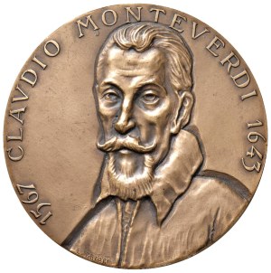 Character medals - Claudio Monteverdi (1567-1643) Medal 1967 IV Ce...