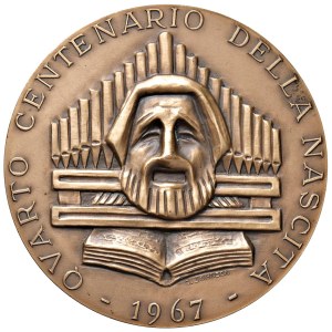 Character medals - Claudio Monteverdi (1567-1643) Medal 1967 IV Ce...