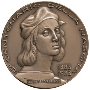 Character medals - Raffaello Sanzio (1483-1520) Medaglia 1983 500Â° A...