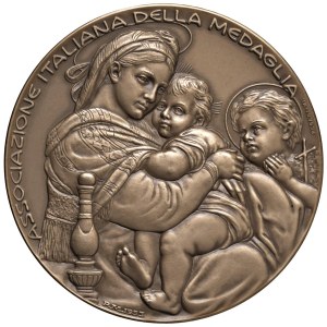 Character medals - Raphael Sanzio (1483-1520) Medal 1983 500th A...