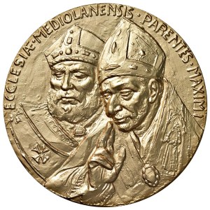 Character medals - St. Charles Borromeo. Medal without date The church ...