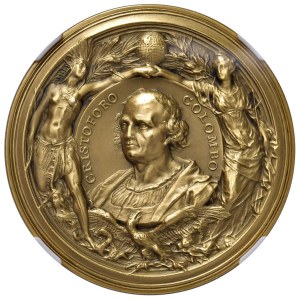 Character medals - Christopher Columbus (1451-1506) Medal 1922 For the...