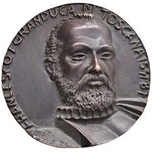 Character medals - Francesco I de' Medici (1541-1587) Medaglia da fus...