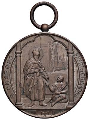 Cities medals - CREMONA.Medal 1899 S. Omobono VIIth Centenary...