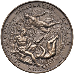Cities medals - MILAN. 1966 Twentieth Anniversary Medal of the Union Comme...