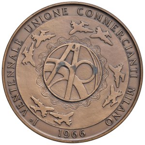 Cities medals - MILAN. 1966 Twentieth Anniversary Medal of the Union Comme...