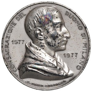 Cities medals - MILANO. Medaglia 1977 IVÂ° Centenario della Consac...