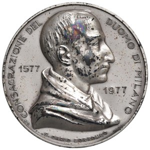 Cities medals - MILAN. 1977 4th Centennial Medal of the Consac...
