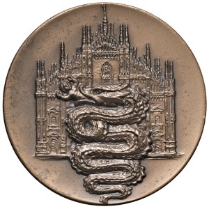 Cities medals - MILANO. Medaglia XX secolo Rotary International Cl...