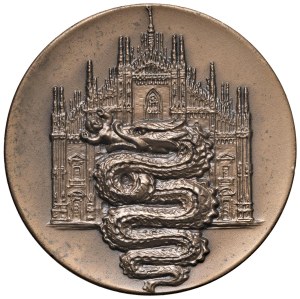 Cities medals - MILAN. 20th century Rotary International Cl...