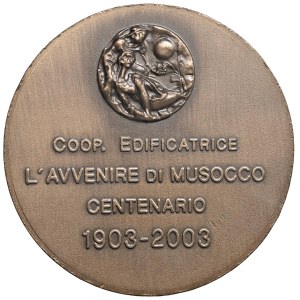 Cities medals - MILANO. Medaglia 2003 L'Avvenire di Musocco, Cente...