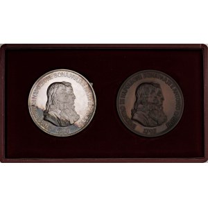 Cities medals - SAN MARINO. Cofanetto dittico 1969 Bicentenario de...