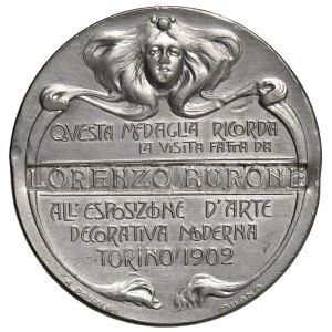 Cities medals - TORINO. Medaglia 1902 A ricordo dell'Esposizione d...