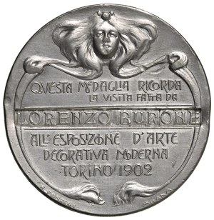 Cities medals - TORINO. 1902 Medal In memory of the Exposition of...