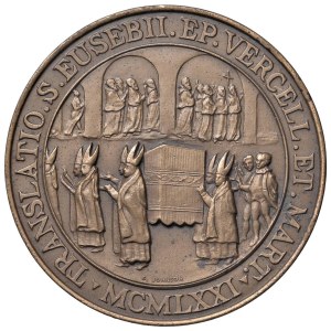 Cities medals - VERCELLI. Medal 1971 Translation of St. Eusebius ...