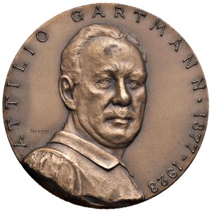 Cities medals - VERCELLI. 1983 Attilio Gartmann medal - Fountain...