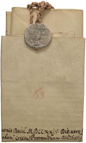 Papal medals - Benedict XIII (1724-1730) Bull Plumbea 1724 with ...