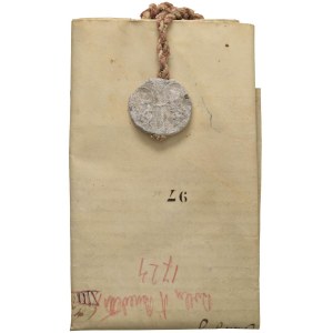 Papal medals - Benedetto XIII (1724-1730) Bolla Plumbea 1724 con ...