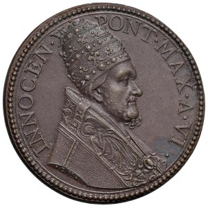 Papal medals - Innocenzo X (1644-1645) Medaglia A. VI Per la Pace...