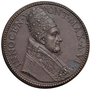Papal medals - Innocent X (1644-1645) Medal A. VI For Peace...