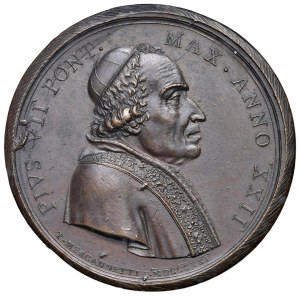 Papal medals - Pius VII (1800-1823) Medal 1821 A. XXII Reconosc...