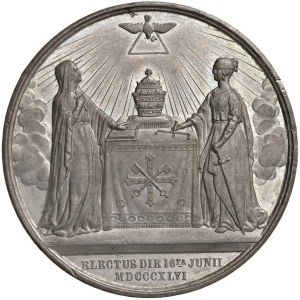Papal medals - Pius IX (1846-1878) Medal 1846 Election - Opus: ...