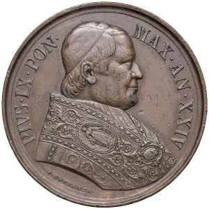 Papal medals - Pius IX (1846-1878) Medal A. XXIV - Opus: Speran...