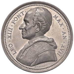Papal medals - Leo XIII (1878-1903) Medal 1894 A. XVII - Opu...