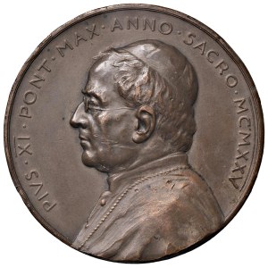Papal medals - Pio XI (1922-1939) Medaglia 1925 An. IV Anno Santo...