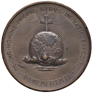 Papal medals - Pio XI (1922-1939) Medaglia 1925 An. IV Anno Santo...