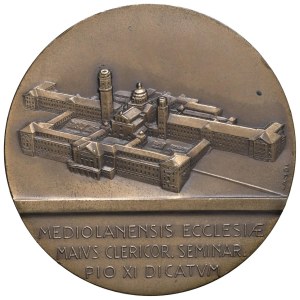 Papal medals - Pio XI (1922-1939) Medaglia 1939 La Chiesa Milanes...