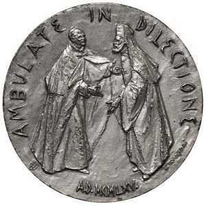 Papal medals - Paolo VI (1963-1978) Medaglia 1964 Incontro con At...