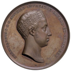 Foreign medals - AUSTRIA Ferdinand I - Medal 1838-1840 Amnesty...