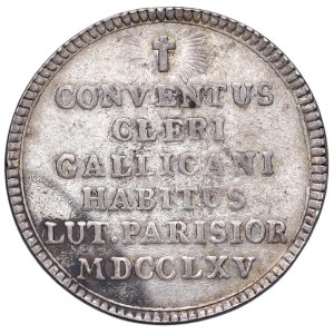 Foreign medals - FRANCIA Luigi XV (1710-1774) Gettone 1765 Convento...