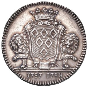 Foreign medals - FRANCIA Gettone 1787-1788 De la Mairie de M. Richa...