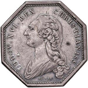 Foreign medals - FRANCE Louis XVI (1774-1792) Undated token (...