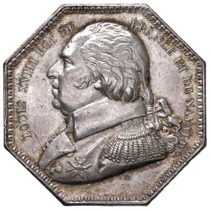 Foreign medals - FRANCIA Luigi XVIII (1755-1824) Gettone 1806 Le Sa...