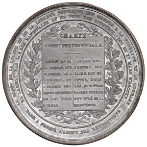 Foreign medals - FRANCE. Republic medal 1820 To the deputies of the...