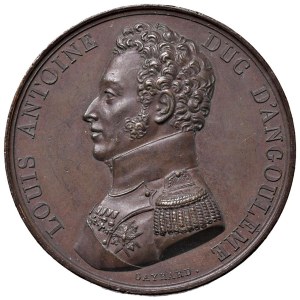 Foreign medals - FRANCE Medal Louis Antoine d'Artois Duke of An...