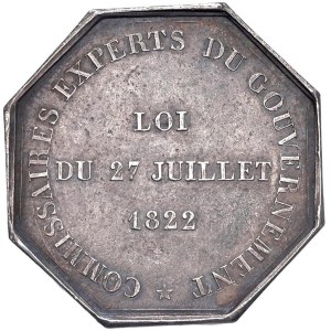 Foreign medals - FRANCIA Gettone 1831 Commissari esperti del govern...