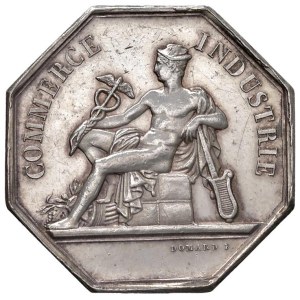 Foreign medals - FRANCIA Gettone 1836 Camera di Commercio Valencien...