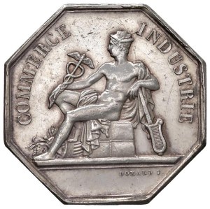 Foreign medals - FRANCE Token 1836 Valencien Chamber of Commerce...