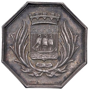 Foreign medals - FRANCE Token undated Chamber of Commerce of ...